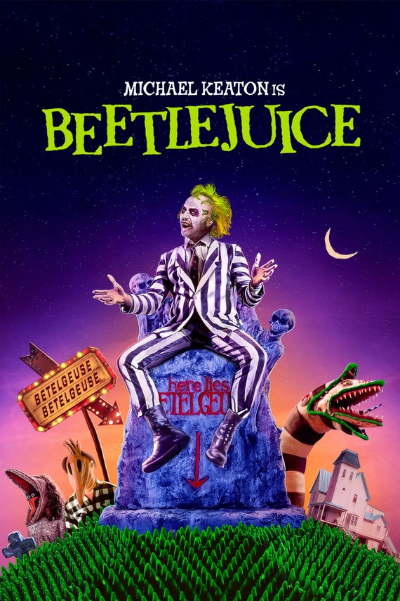 beetlejuice movie poster