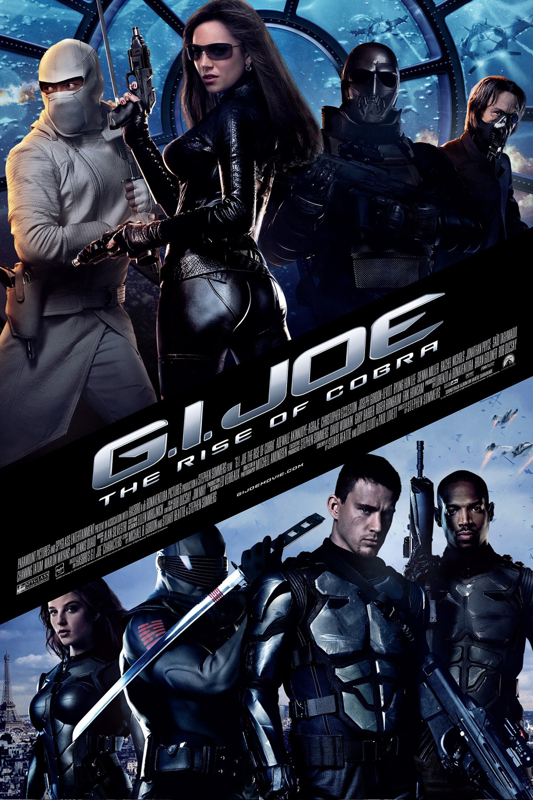 G.I. Joe the Rise of Cobra Movie Poster Channing Tatum Joseph Etsy