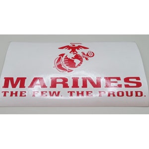 Marines. The Few. The Proud. Vinyl Decal