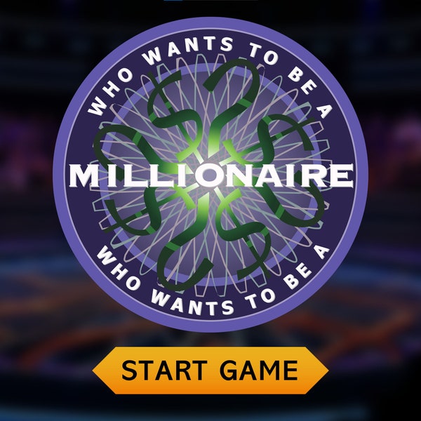 Who Wants To Be A Millionaire PowerPoint Game Template