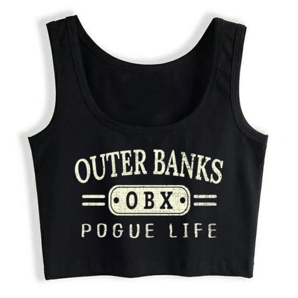 Outer Banks OBX pogue life top crop top tank