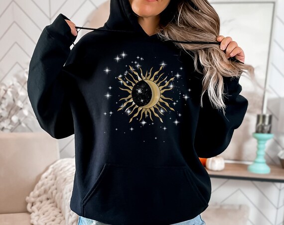 Sun and Moon Sweatshirt Spiritual Hoodie Mystical Sun and Moon Moon Phases Sweatshirt Sun Hoodie Moon Hoodie Sun and Moon Hoodie Etsy Canada