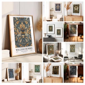 40 William Morris Inspire Wall Art, Mega Bundle Gallery Wall Set ...