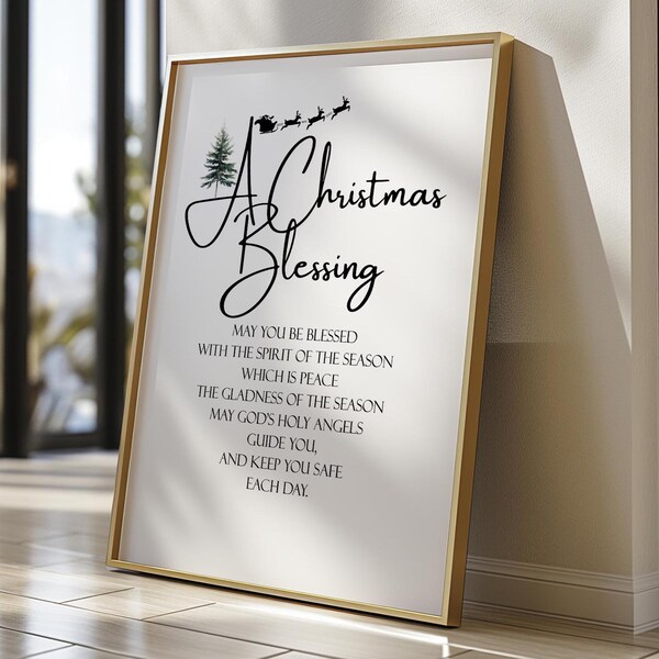 Christmas Blessings - Etsy