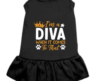 Graphic Dog Dress Dog Clothing