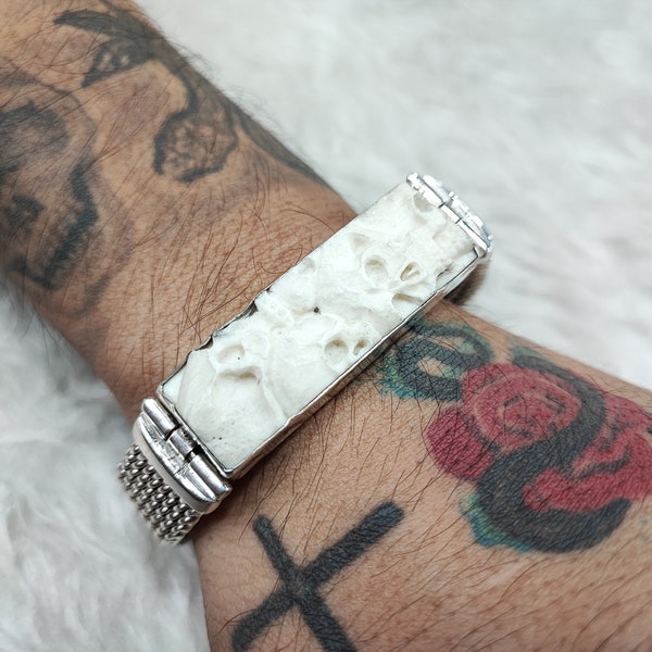 Snake Belly Bracelet Etsy