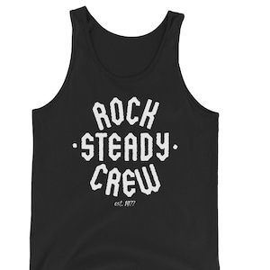 Rock Steady Crew Tank Top T Shirt Breakdance Old School New York Hip Hop Bboy Tee HipHop Apparel Dance Streetwear Fashion Culture Music