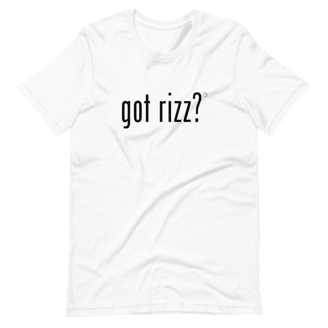 Got Rizz? T-shirt Shirt Slang Slogan Catchphrase Streetwear Trendy Milk ...