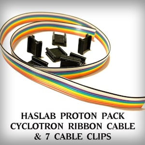 Haslab Proton Pack Cyclotron Interior Ribbon Cable Clips