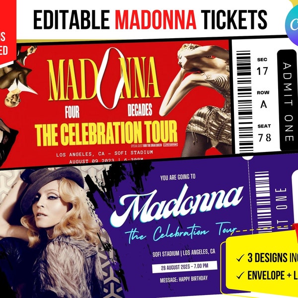 Madonna Etsy