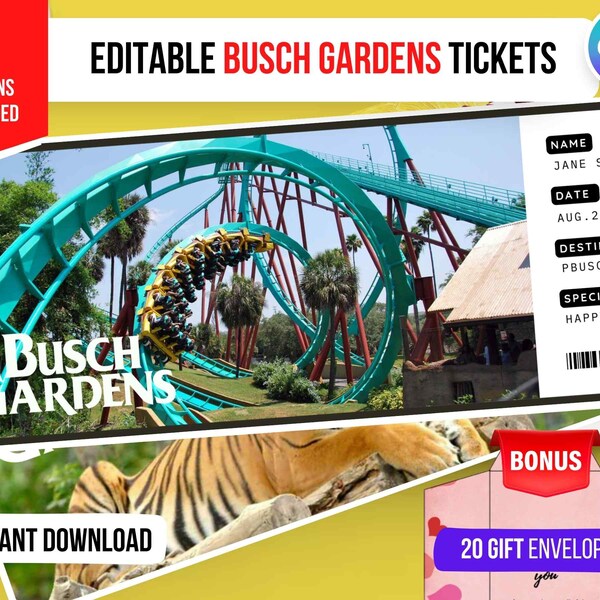 Printable Ticket Voucher Etsy Printable Ticket Voucher Etsy