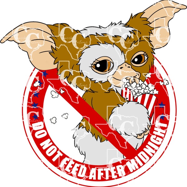 Gizmo do not feed after midnight png