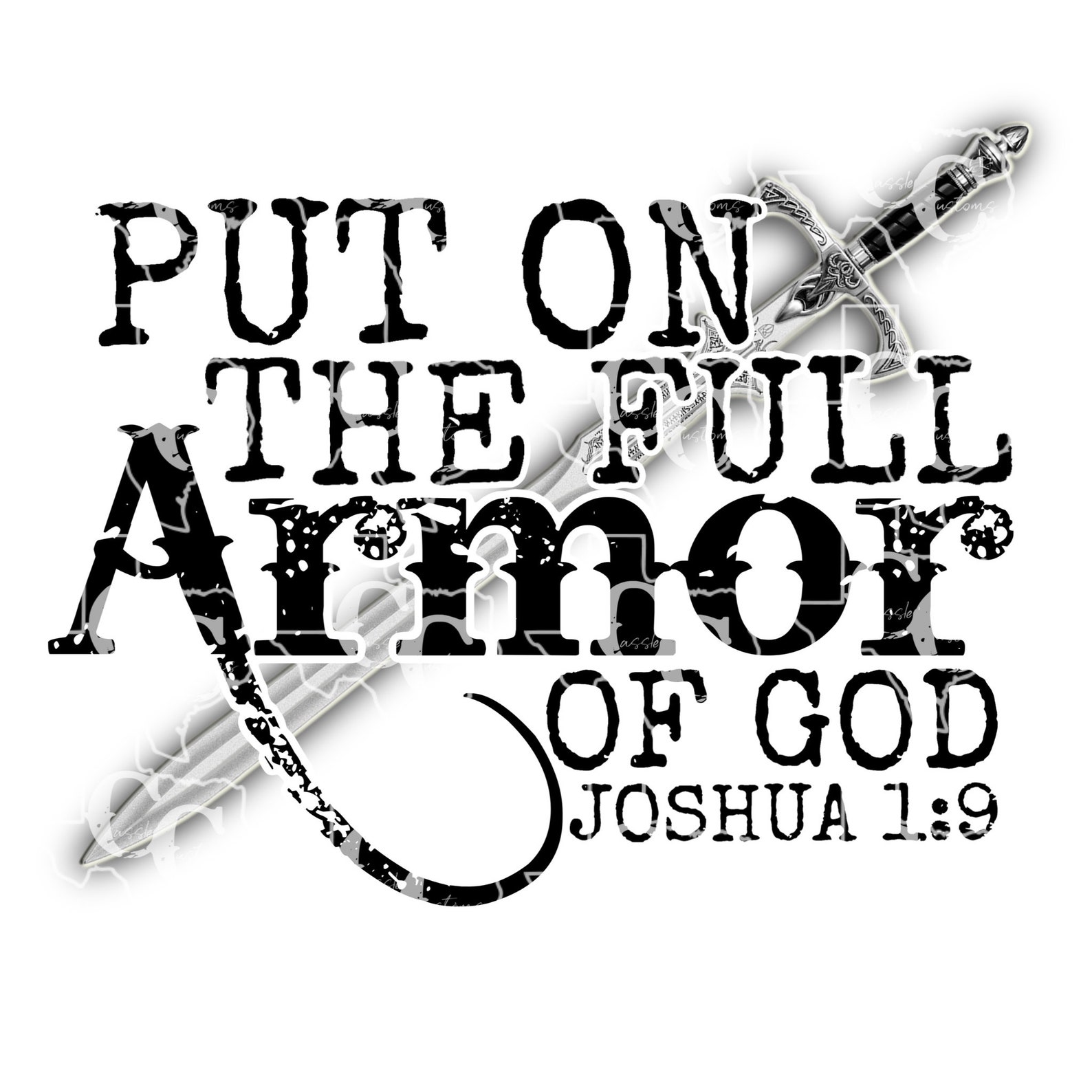 Put on the Full Armor of God Etsy