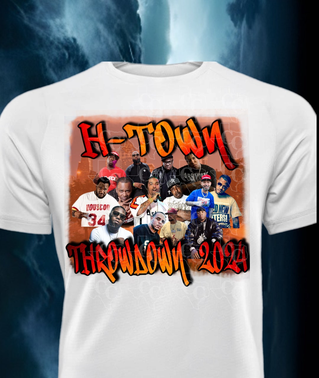 Htown Throw Down 2024 PNG Digital File Only Etsy