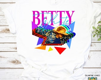 Betty White Dabbing Funny Art Unisex Vintage T-Shirt, Betty White Shirt, Golden Girls Shirt, Stay Golden Shirt, Love Golden Girls Shirt