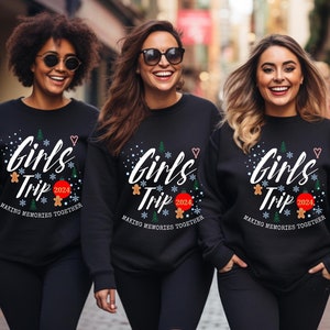 Holiday Girls Trip Sweatshirt