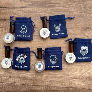 Pomade/ Beard Balm and Oil Sample Kit