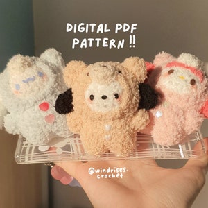 Teddy Costume Dolls PDF Pattern - DIGITAL FILE