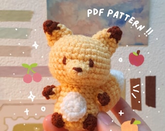 Baby Fox PDF Pattern - DIGITAL FILE