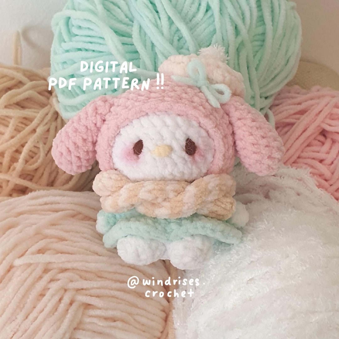Winter Coat Bunny PDF Pattern - DIGITAL FILE - Etsy