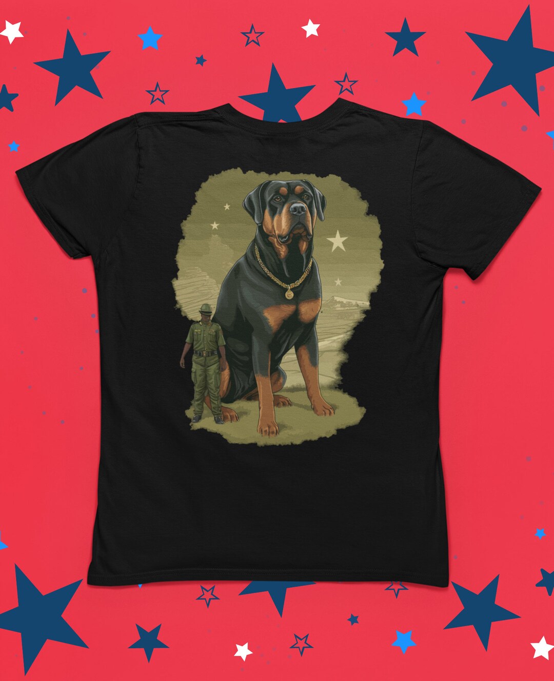 Soldier Rottweiler Rottweiler and Soldier Memorial Tee - Etsy