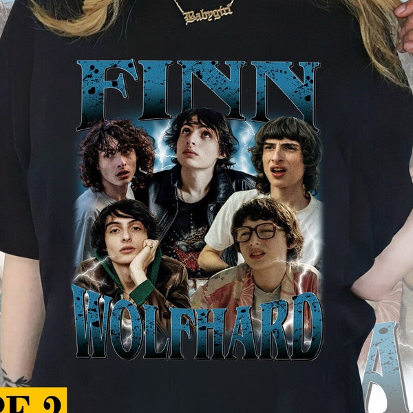 Limited Finn Wolfhard Shirt, Finn Wolfhard Vintage T-shirt, Finn Wolfhard Homage Shirt, Finn Wolfhard Sweater/Hoodie, Christmast Gifts