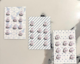 Winzige Häschen-Magnete - Set of 10