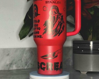 Ghost Engraved Insulierte Becher - 40 oz