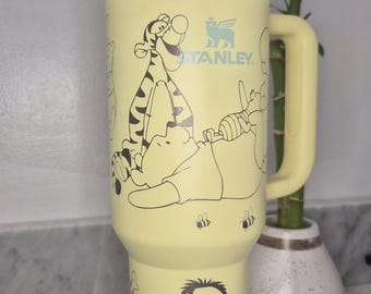 Pooh gravierte isolierte Becher - 40 oz