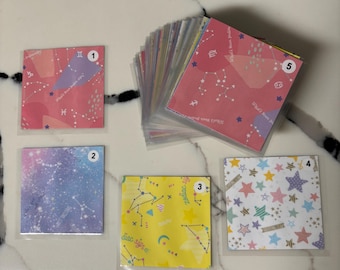 100 Envelope Challenge - Sternzeichen - Nur Umschläge