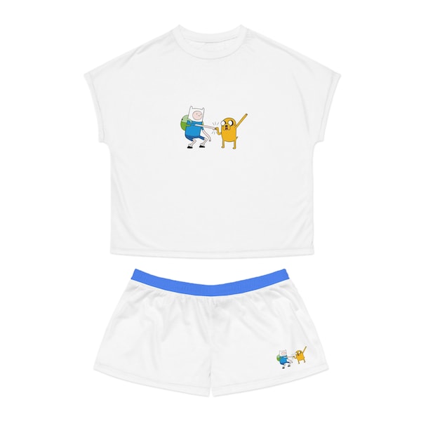 Women's Short Pajama Set Adventure Time
