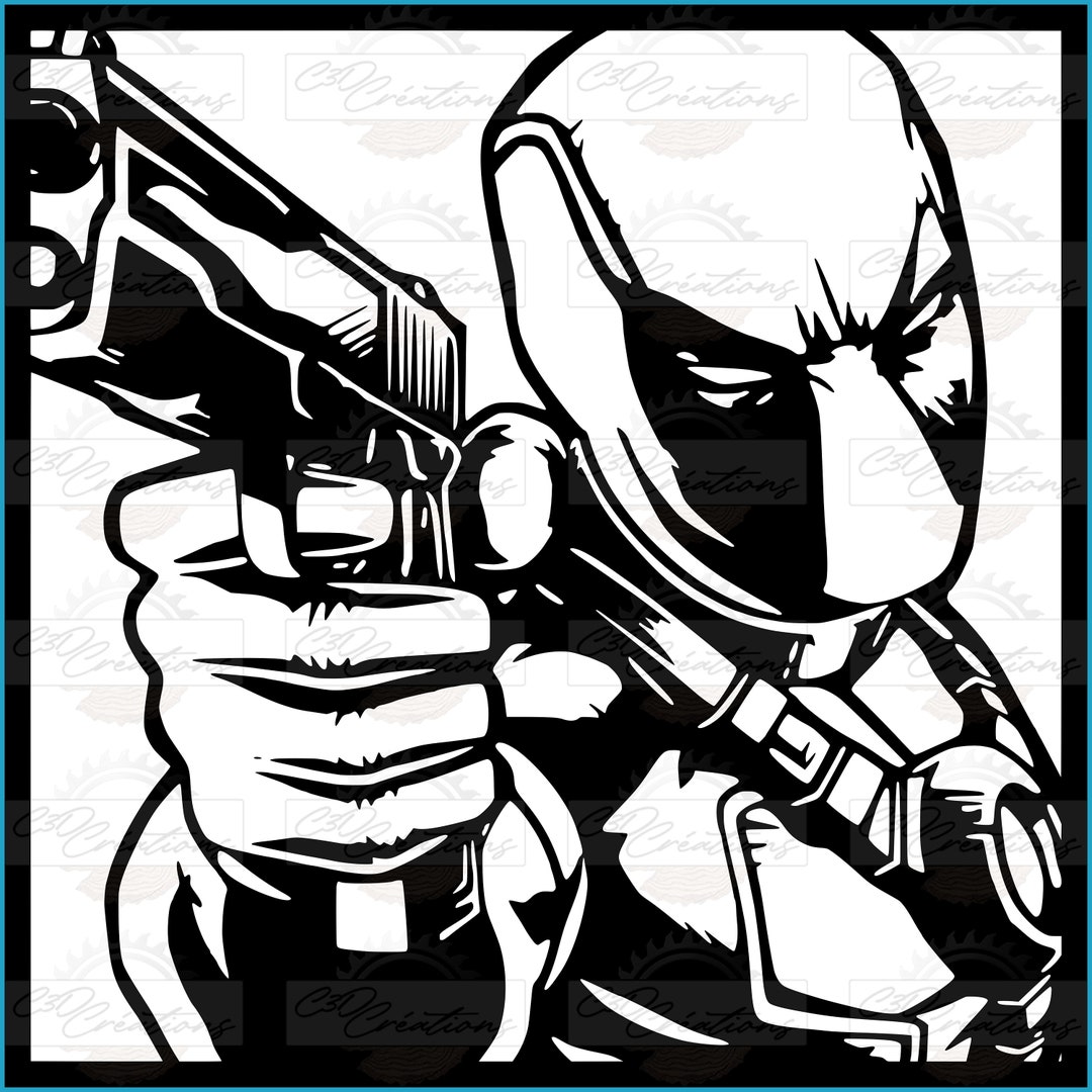 SVG Table Deadpool V3 - Etsy