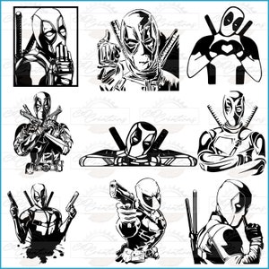 Deadpool SVG-Paket (9)