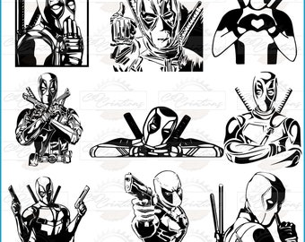 Deadpool SVG Pack (9)