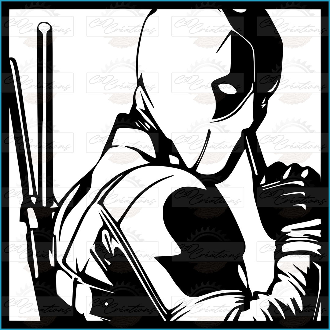 SVG Table Deadpool V1 - Etsy