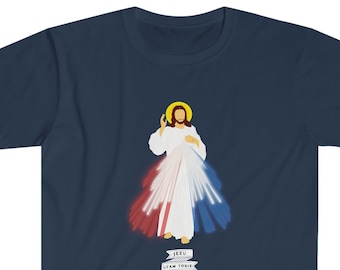 Jésus, j'ai confiance en toi - T-shirt Jezu ufam Tobie