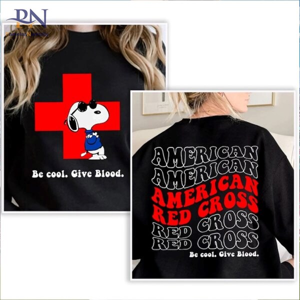 Snoopy Red Cross Shirt Etsy Ireland