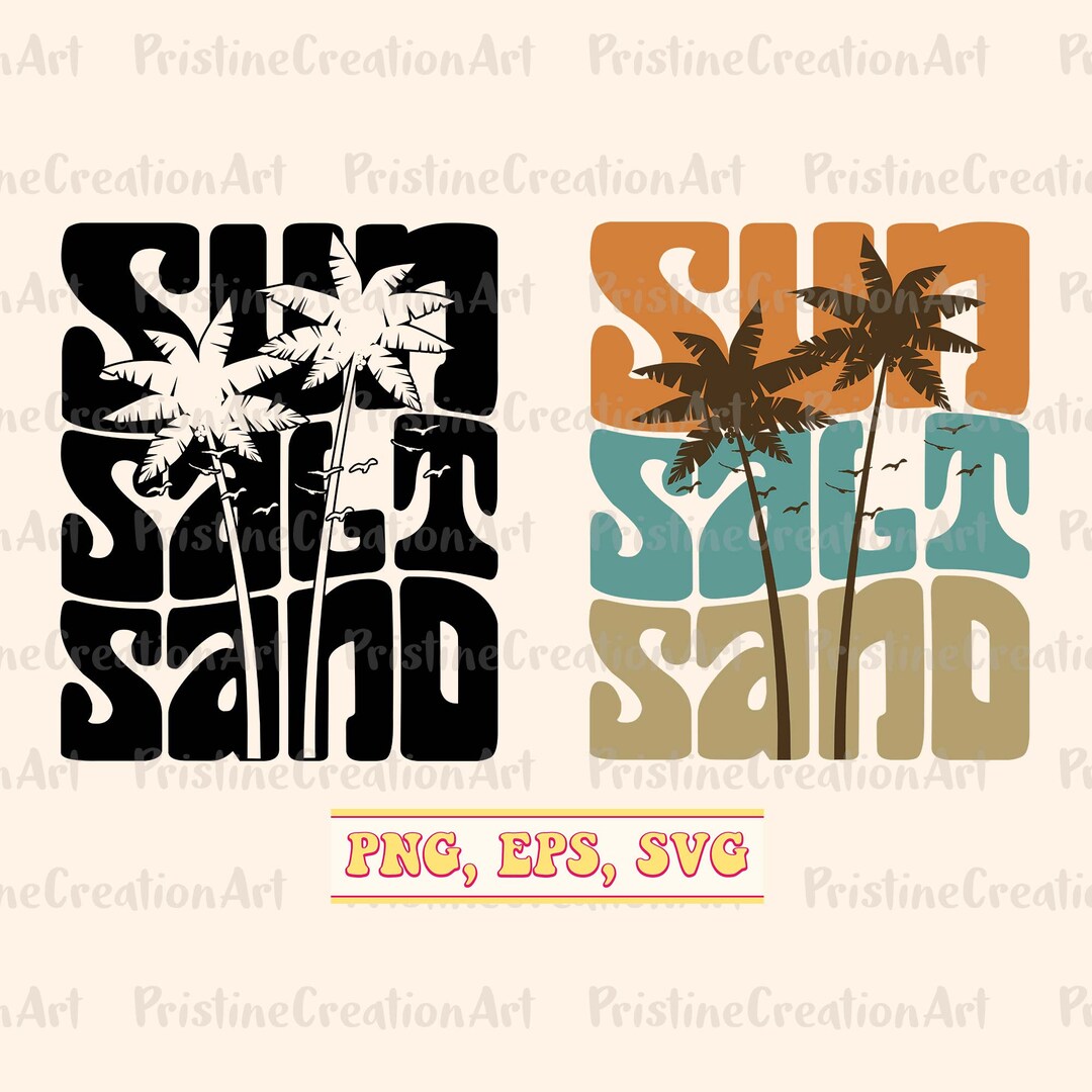 Sun Salt Sand PNG Digital Download Sublimation Download - Etsy