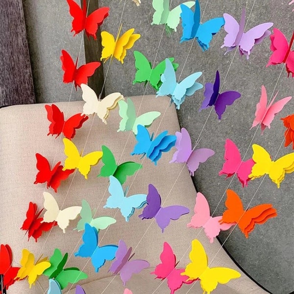Butterfly Garland - Etsy