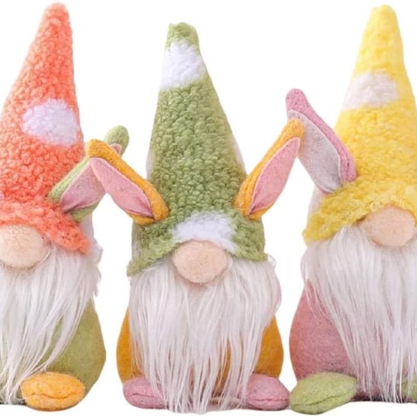 Easter Bunny Gnome - Etsy