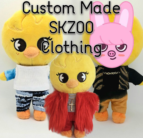 Stray Kids SKZOO Official Plush Toy Original Size Toy Complete Set of 8 New