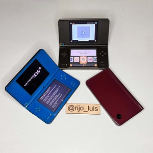 Nintendo DSi Console W/ New Super Mario TWL-001 Teal Blue Tested No Charger  