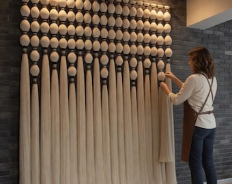Mycket speciell 190 x 210 cm gobeläng - Vacker väggbonad för alla rum