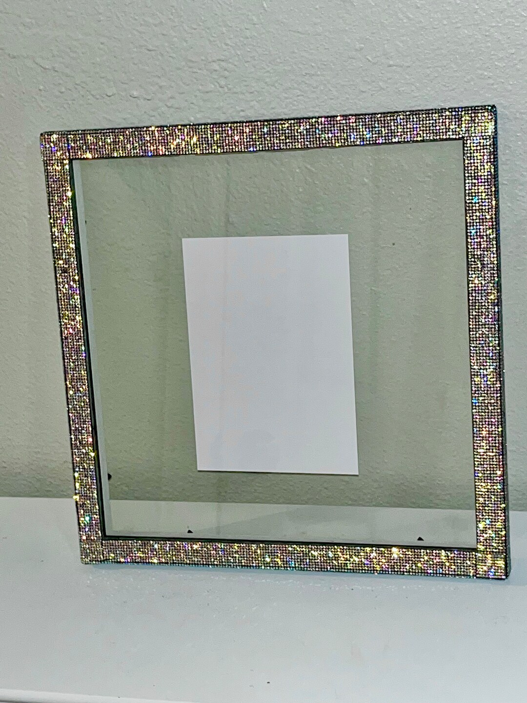 Bedazzled 12x12 Floating Frame Etsy