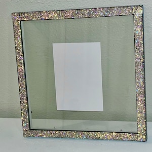 Bedazzled  floating frames