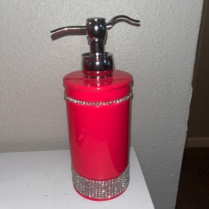 Hot Pink diamond Bath accessories