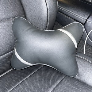 Diamond trim Car Head Rest pillow