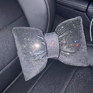 Blinged out Diamond Car head rest Pillow