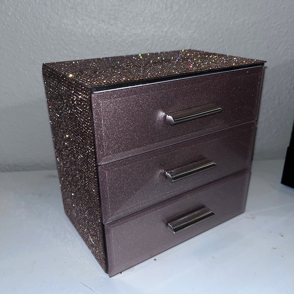 Diamond trimmed Jewelry Box