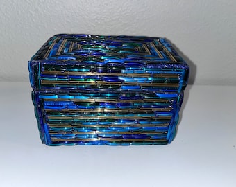 Blue Bangle Bracelet Organizer boxes